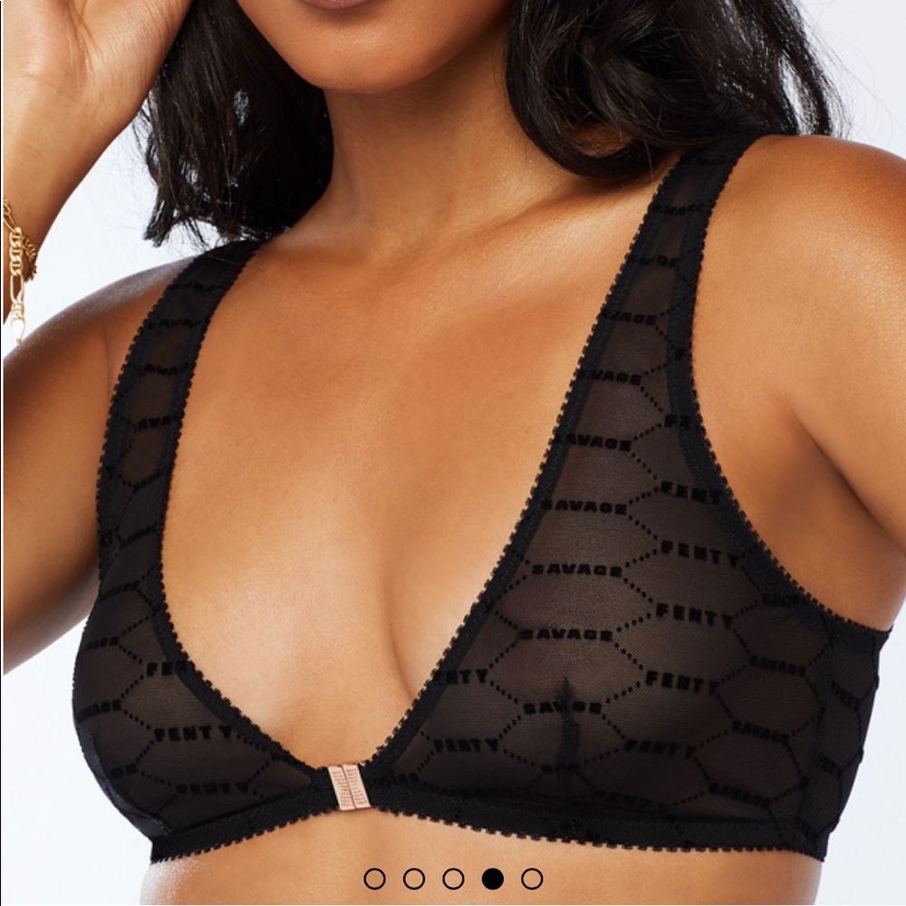 Black Savage X Fenty bralette. XL